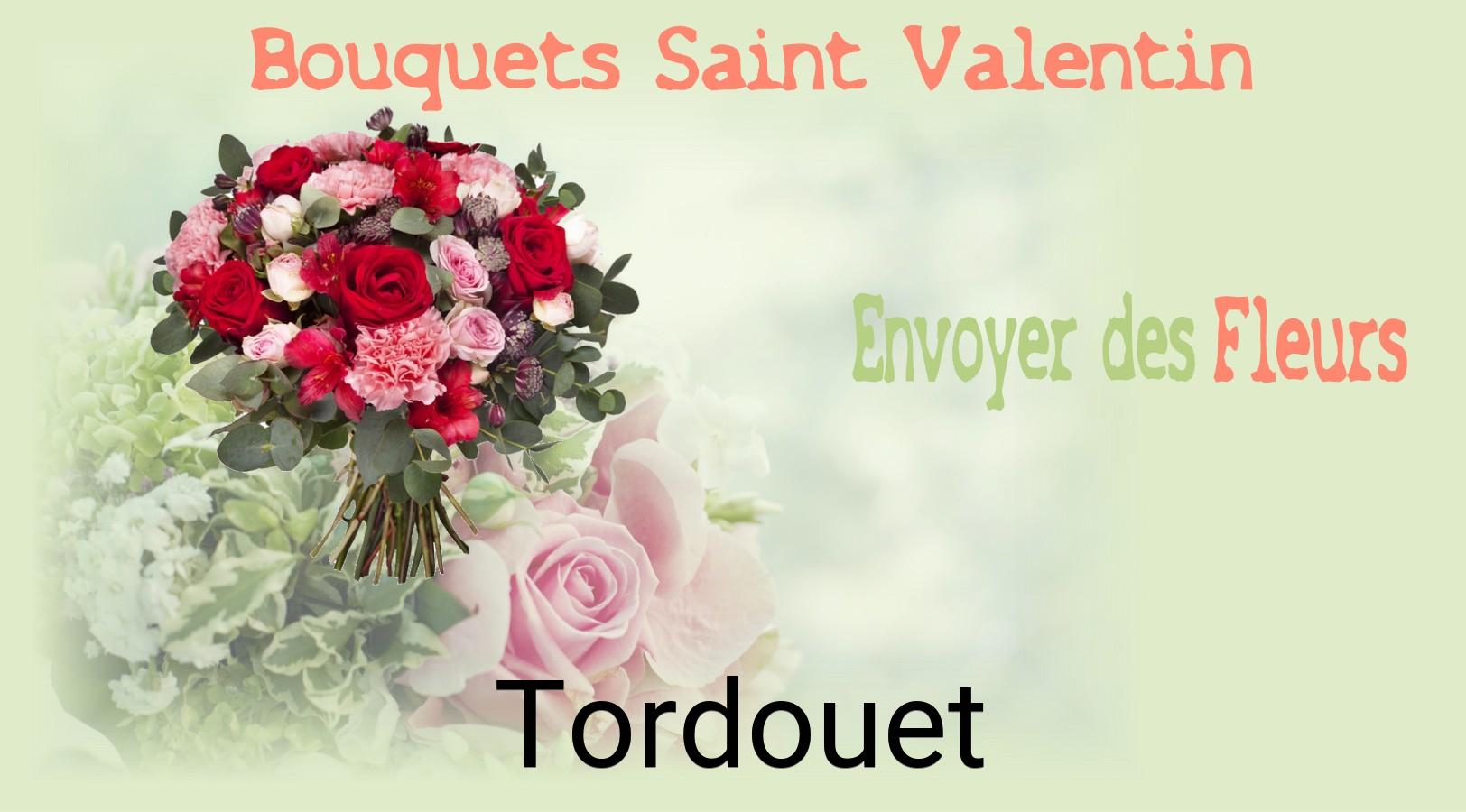 Roses de Saint-Valentin livrées à Tordouet